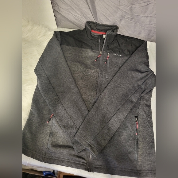 Orvis Men's Black and Gray Performance Jacket, Size Large - Picture 4 of 4